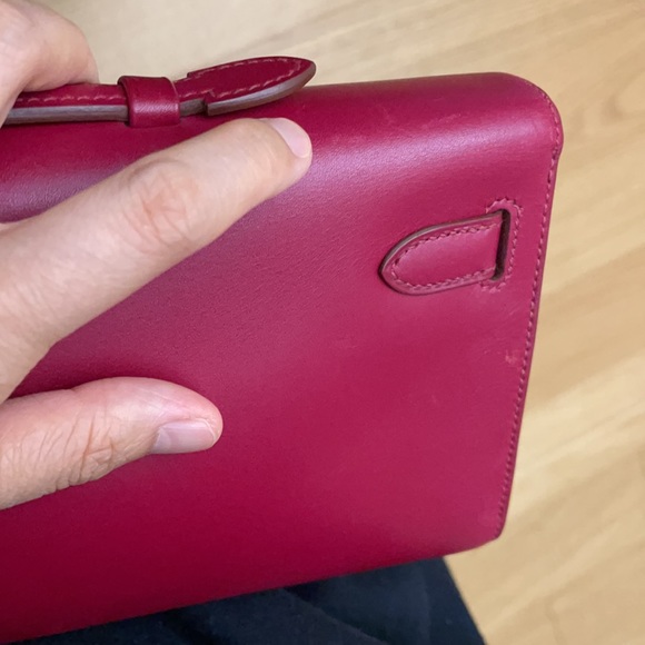 🎆sold🫶🏻Hermès Kelly cut clutch - Picture 10 of 16